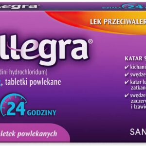 Allegra 120 mg na alergię