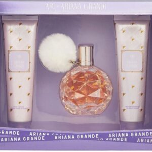 Ariana Grande Ari Zestaw Woda Perfumowana Spray 100Ml + Balsam Do Ciała 100Ml + Żel Pod Prysznic 100Ml