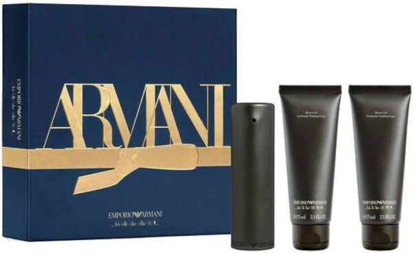 Armani Emporio He Woda Toaletowa 50Ml + Żel Pod Prysznic 75Ml + Żel Pod Prysznic 75Ml
