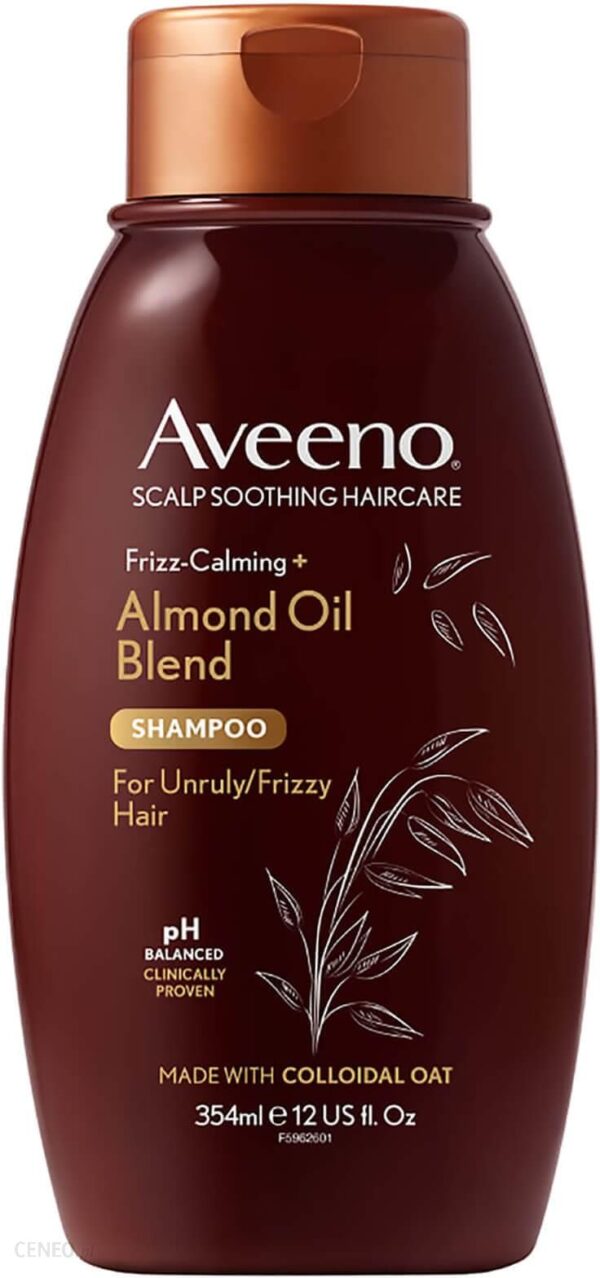 Aveeno Scalp Soothing Haircare Frizz Calming Almond Oil Blend Shampoo 354ml