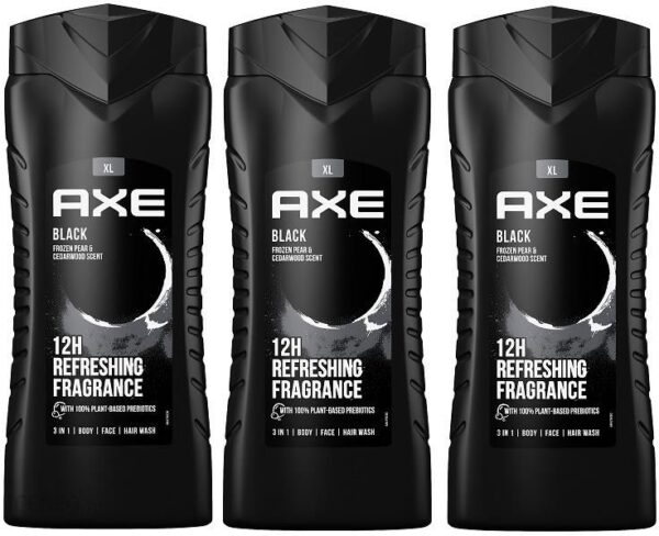 Axe Żel Pod Prysznic Black 3 X 400 Ml