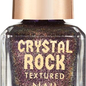 Barry M Crystal Rock Textured Nail Paint - Lakier Do Paznokci Purple Agate