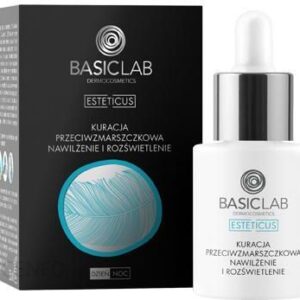 BasicLab Esteticus Serum z witaminą C 15% i kw. ferulowym Nawilżenie i rozświetlenie 15ml