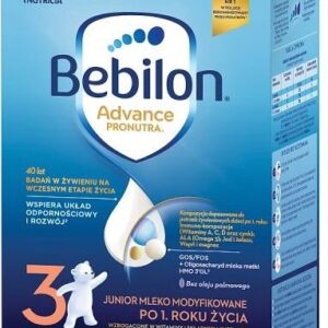 Bebilon Advance 3 Mleko modyfikowane po 1 roku życia 1100 g