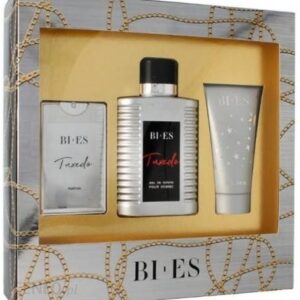 Bi-es Tuxedo for Men Woda toaletowa 100ml + Perfum 15ml + Żel pod prysznic 50ml