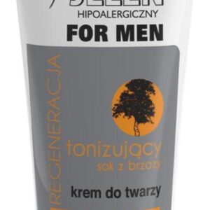 Biały Jeleń For Men Hipoalergiczny Krem Do Twarzy Tonizujący Z Sokiem Z Brzozy 75Ml