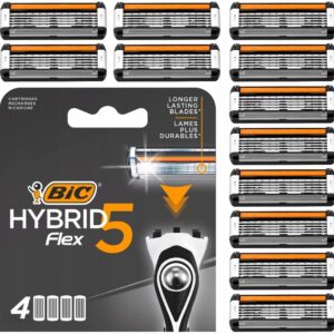 Bic Hybrid 5 Flex Wkłady Do Maszynki Ostrza 12 Szt