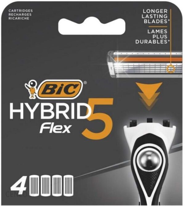 Bic Hybrid5 Flex Wkłady Do Maszynki Do Golenia 4szt