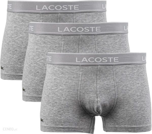 Bielizna męska Lacoste 3-Pack Boxer Briefs 5H3389-CCA Rozmiar: XL