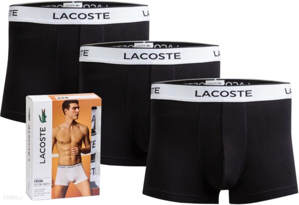 Bokserki męskie Lacoste 3-Pack 5H8385-031