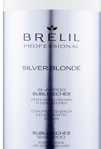 Brelil Szampon Neutralizujący Żółte Odcienie Włosów Blond - Silver Blonde Sublimeches Shampoo 1000 ml