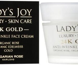 Bulgarian Rose Przeciwzmarszczkowy Krem Do Twarzy Ladys Joy Luxury 24K Gold Antiwrinkle Cream 50 Ml