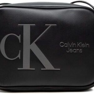 Calvin Klein Jeans Torebka Sculpted Large Camera Bag Dyn K60K609309 Czarny