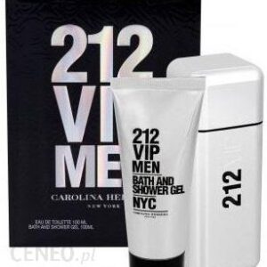 Carolina Herrera 212 VIP Men Black woda perfumowana 100ml + żel pod prysznic 100ml