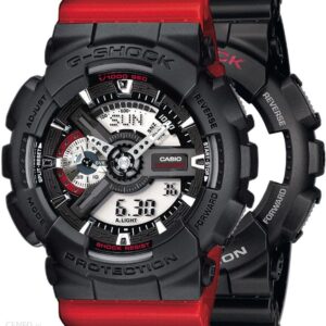 Casio G-SHOCK SET GA-110-1AER + BEZEL 10358741 + PASEK 10395226