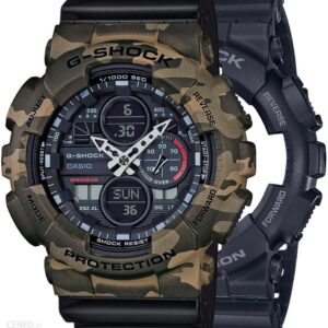 Casio G-SHOCK SET GA-140-1A1ER + BEZEL 10507070 + PASEK 10347688