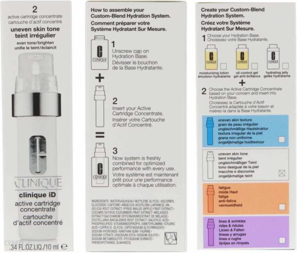 Clinique Id Active Wkład Z Aktywnym Koncentratem Wyrównuje Koloryt Skóry 10 Ml