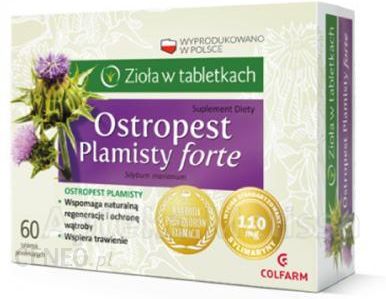 Colfarm Ostropest Plamisty Forte 60 tabl