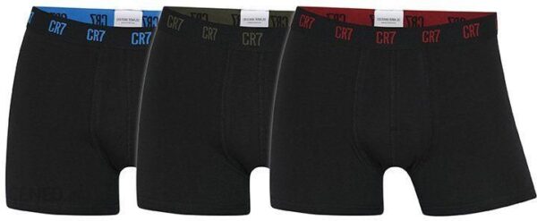 CR7 Cristiano Ronaldo bokserki 6-pack męskie kolor czarny