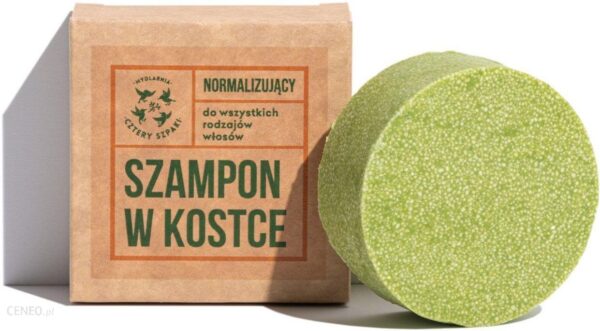 Cztery Szpaki szampon Normalizujący Rozmaryn Mandarynka do włosów w kostce 75 g