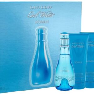 Davidoff Cool Water Woman woda toaletowa 100ml balsam do ciała 75ml żel pod prysznic 75ml