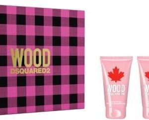 Dsquared2 Wood Pour Femme Zestaw Woda Toaletowa Spray 50Ml + Balsam Do Ciała 50ml + Żel Pod Prysznic 50ml