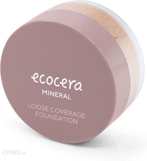 Ecocera Sypki Podkład Mineralny Kryjący W1 Lisbona (Odcień Ciepły) 4g