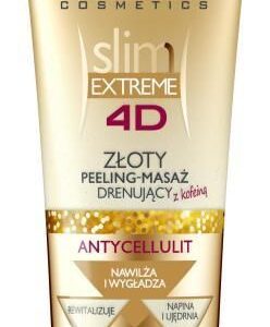 Eveline slim extreme 4D złoty peeling masaż drenujący 250ml