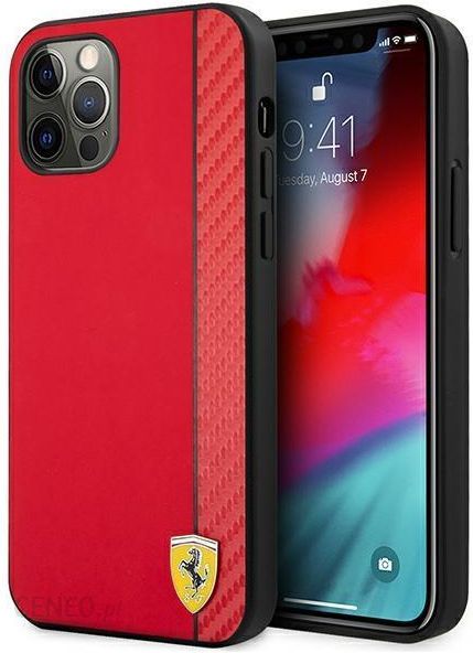 i-ferrari-fesaxhcp12lre-iphone-12-pro-max-6-7-czerwony-red-hardcase-on-track-carbon-stripe Ferrari FESAXHCP12LRE iPhone 12 Pro Max 6