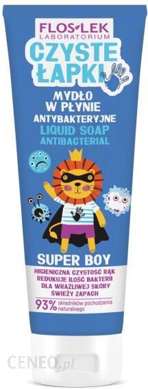 i-floslek-antybakteryjne-mydlo-w-plynie-super-boy-antibacterial-hand-soap-75ml Floslek Antybakteryjne Mydło W Płynie Super Boy Antibacterial Hand Soap 75ml