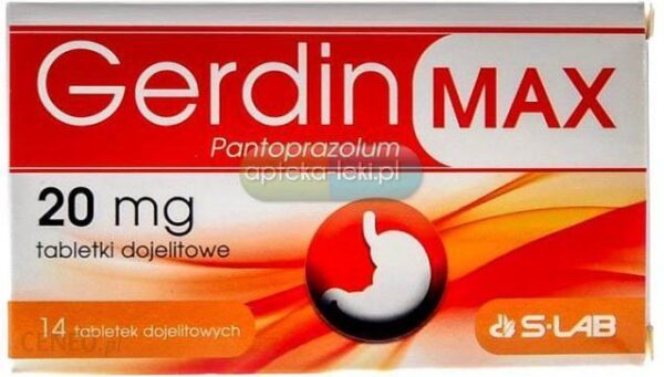 Gerdin Max 20mg 14tabletek