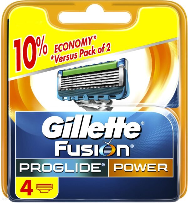 Gillette Fusion Proglide Power wymienne ostrza 4szt