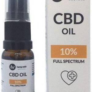 Hempwish Medical Olej CBD 10%+ Melisa full spectrum 10ml