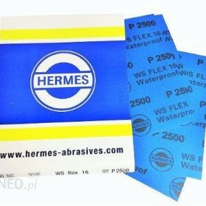 Hermes Papier Ścierny Wodny 230X280Mm Granulacja P2500 Ws Flex 16 Arkusz 6238211