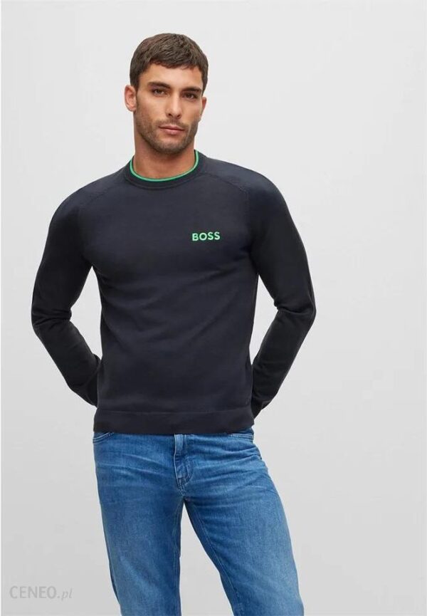 Hugo Boss Sweter w kolorze granatowym