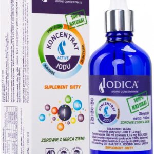 Iodica World Naturalny Jod Koncentrat Z Minerałami 100Ml