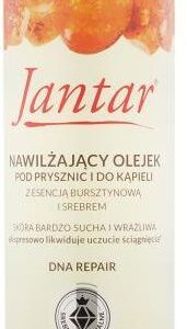 Jantar DNA Repair Nawilżający olejek pod prysznic i do kąpieli z esencją bursztynową i srebrem 400ml