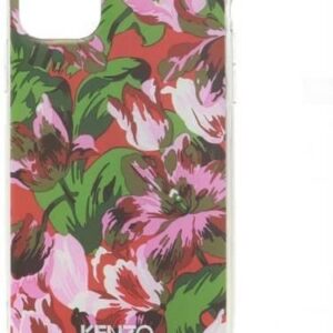 Kenzo Oryginalne Etui Fa5Cokxipvsr Iphone 11 Pro Max Kwiaty Różowo-Czerwone