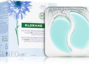 Klorane Cornflower Organic maseczka rozjaśniająca do okolic oczu 7x2 szt.