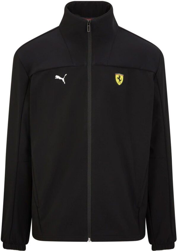 Kurtka męska softshell Puma Logo Ferrari F1 2021 Black