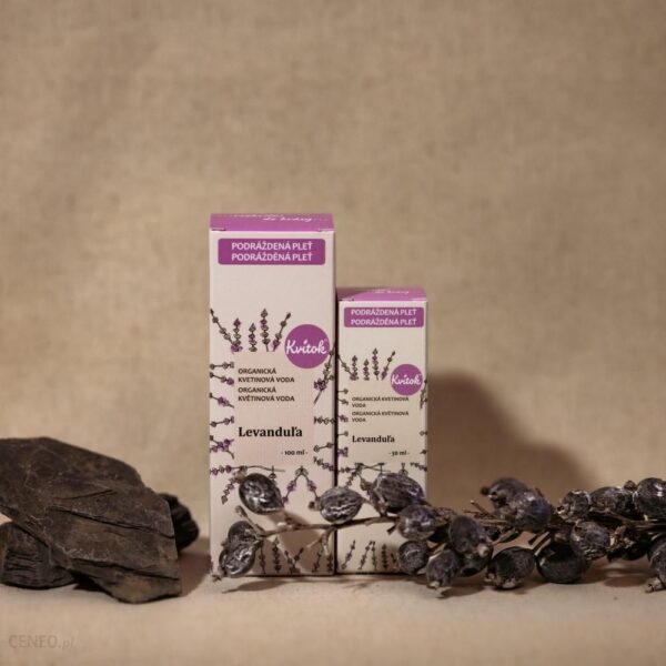 Kvitok Organiczna Woda Kwiatowa Lawenda 100ml