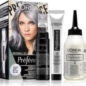 L’Oréal Paris Préférence Vivids Farba Do Włosów Odcień 9.112 Smokey Grey 1 Szt.