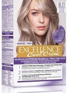 L'Oreal Excellence Cool Creme Farba do włosów 8.11 Ultrapopielaty Jasny Blond