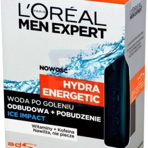 L'Oreal Hydra Energetic Woda Po Goleniu Odbudowa + Pobudzenie Ice Impact 100 Ml