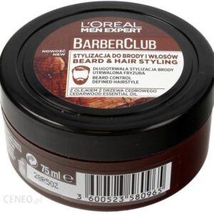 L'Oreal Men Expert Barber Club Krem do stylizacji brody i włosów 75ml