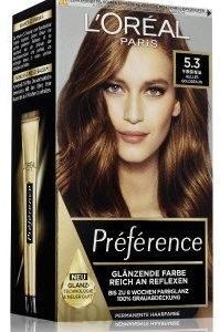 L'Oreal Preference Nr. 5.3 Helles Goldbraun farba do włosów