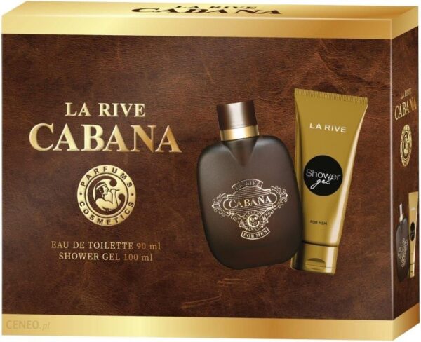 La Rive For Men Zestaw Prezentowy Cabana (Woda Toaletowa 90ml +Żel Pod Prysznic 100ml