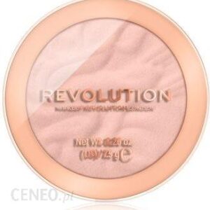 Makeup Revolution Reloaded pudrowy róż dla długotrwałego efektu Sweet Pea 7