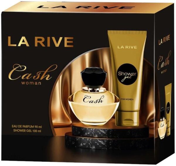 Marka Niezdefiniowana La Rive For Woman Zestaw Prezentowy Cash Woda Perfumowana 90Ml + Żel Pod Prysznic 100Ml
