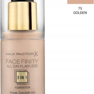 Max Factor Face Finity All Day Flawless Foundation 3in1 Podkład 75 Golden 30ml